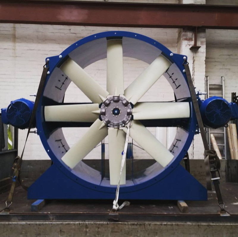 如何對剛安裝的軸流式風機進行調(diào)試